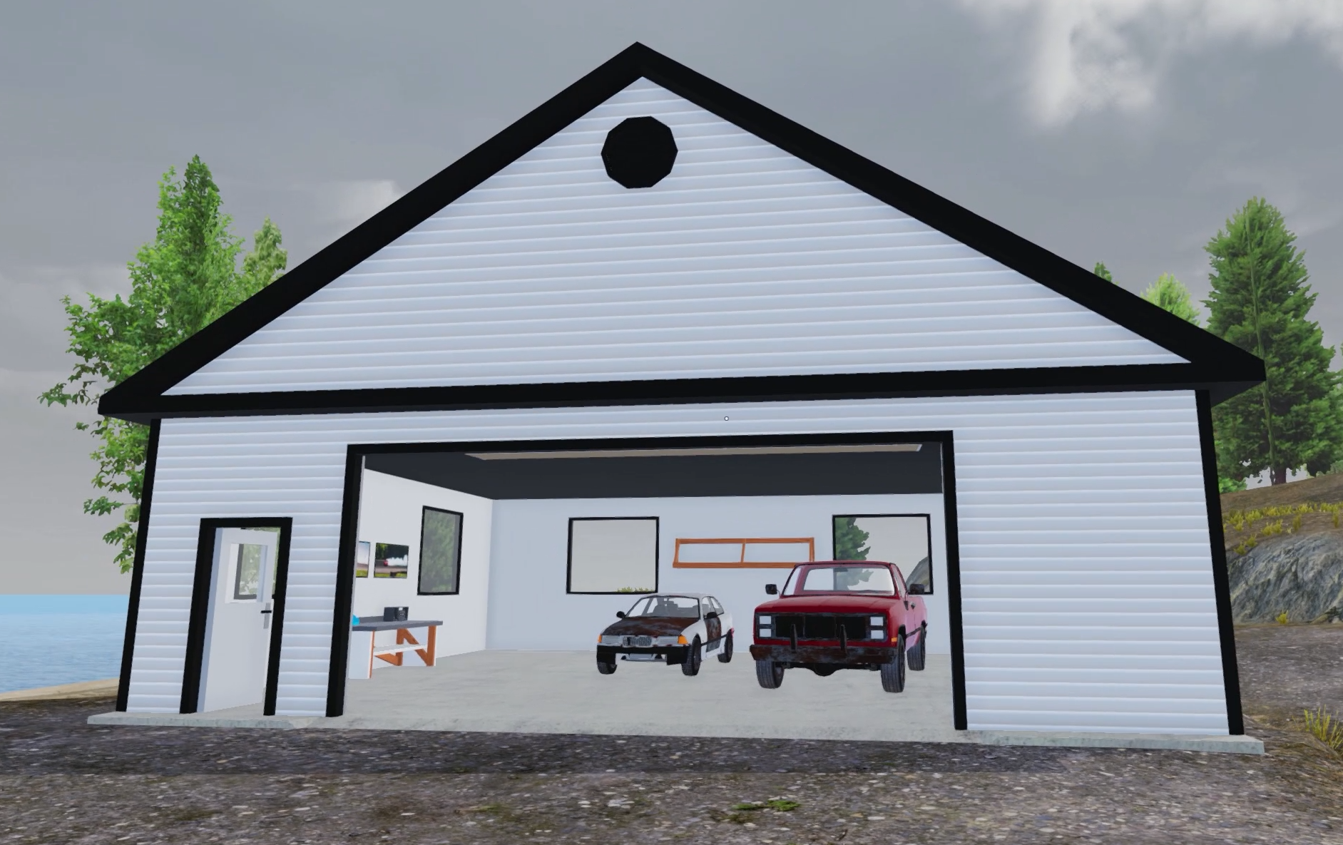 Mon Bazou - how to build a garage