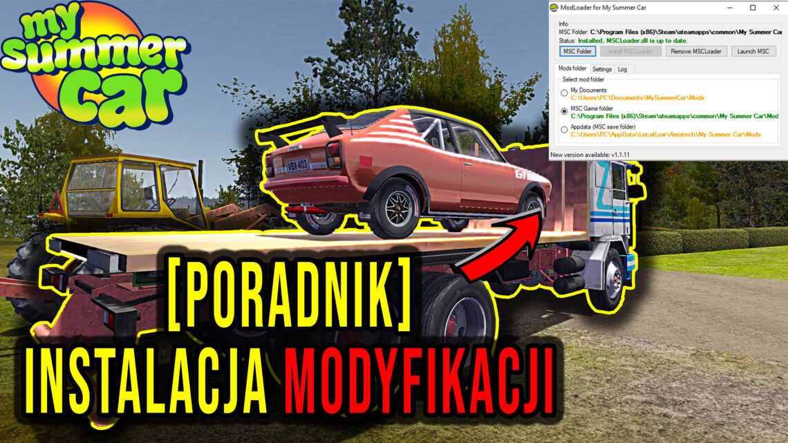 My Summer Car – Jak zainstalować modyfikacje i Mod Loadera