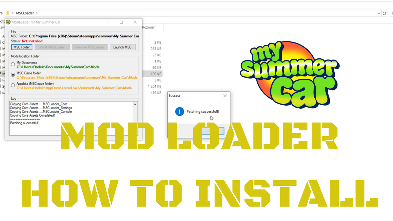 How To Download & Install My Summer Car Online - Multiplayer Mod (MSCO) 