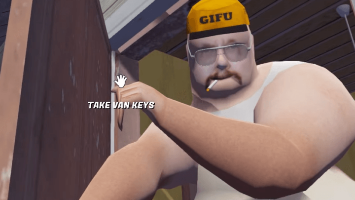 My Summer Car – Keys for blue van and gifu from uncle
