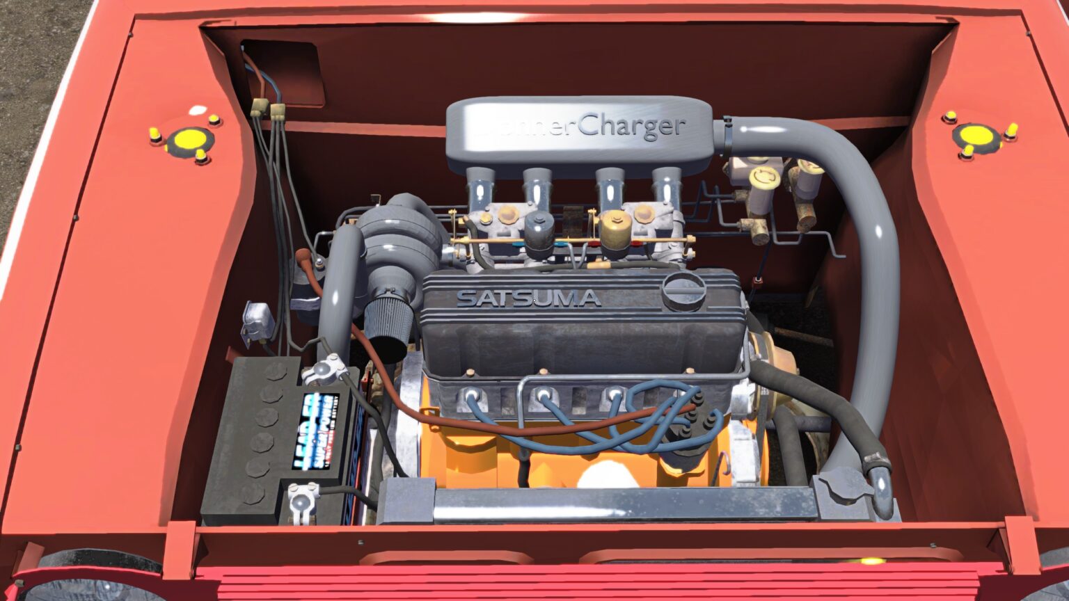 My Summer Car DonnerTechRacing Turbocharger for Satsuma Games Manuals