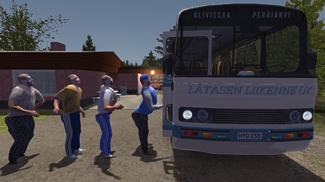 My Summer Car – Drivable Bus – kierowca autobusu