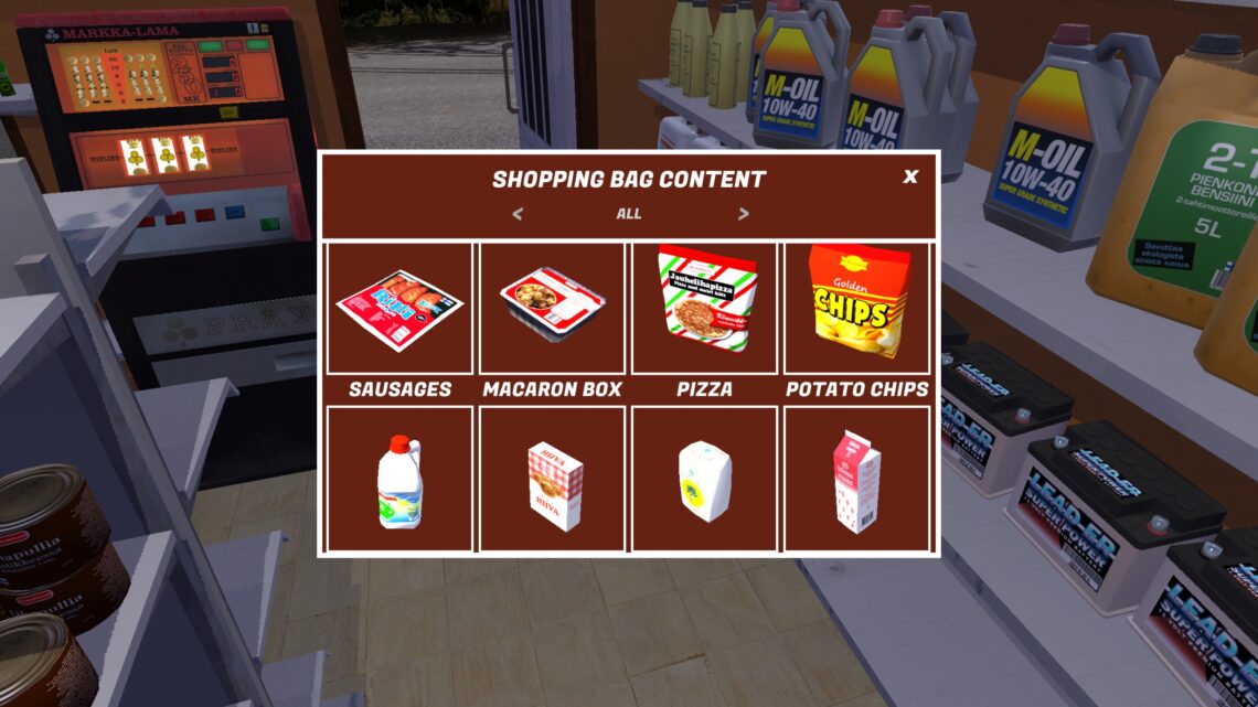 My Summer Car – Better shopping bags