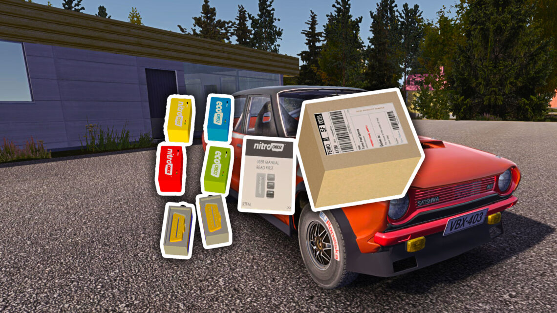 My Summer Car – Nitro OBD2 – More speed less fuel cost