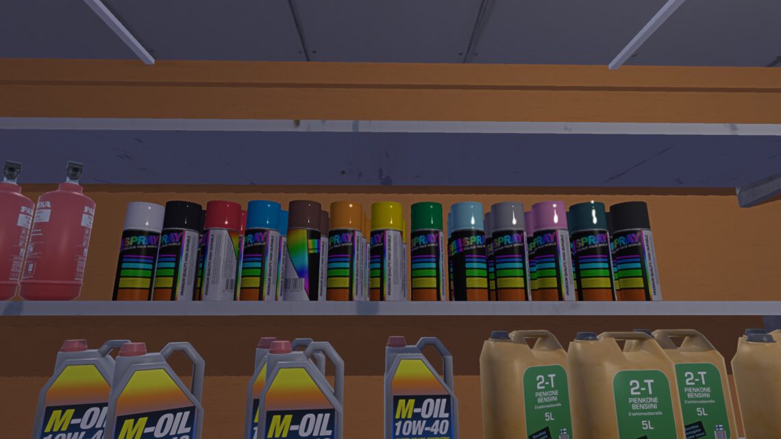 My Summer Car – Paintable parts and items