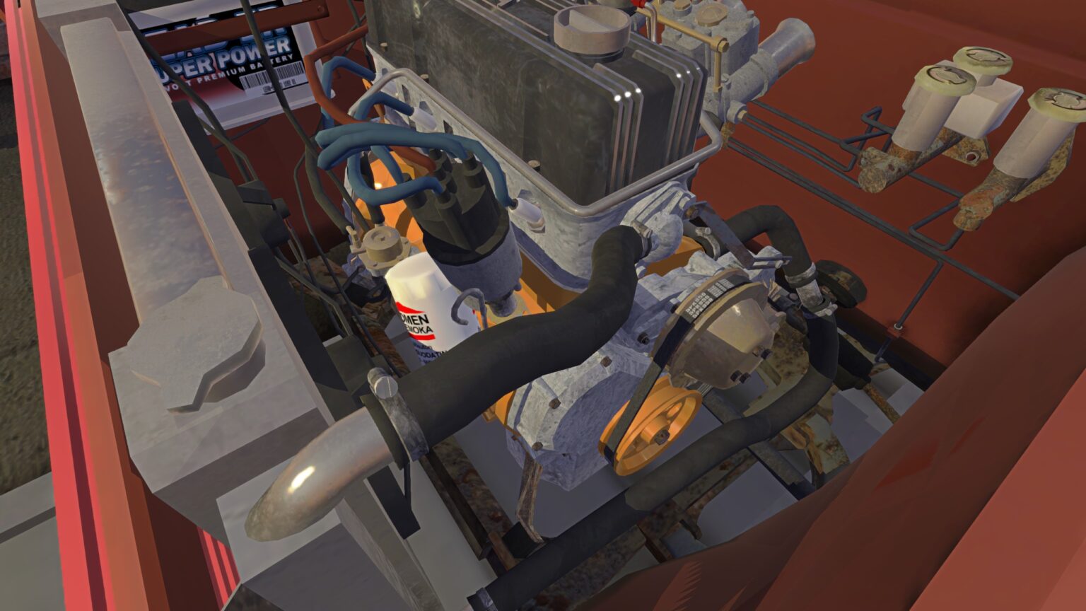 My Summer Car Paintable parts and items Games Manuals