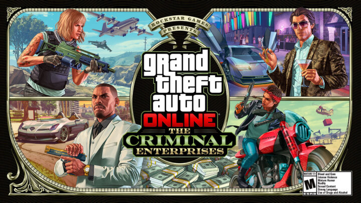 GTA Online – Criminal Enterprises – trailer i logo