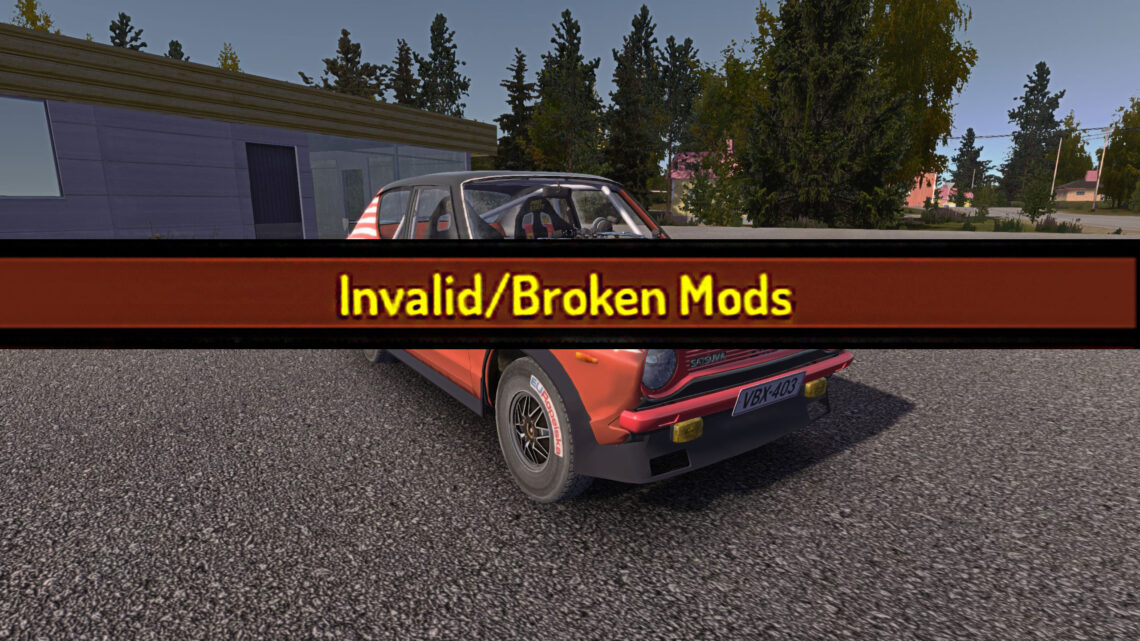 My Summer Car – Invalid/Broken mod – jak naprawić?