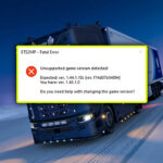 TruckersMP - Unsupported Game Version detected - what to do?