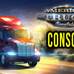 American Truck Simulator - How to enable the console in the game