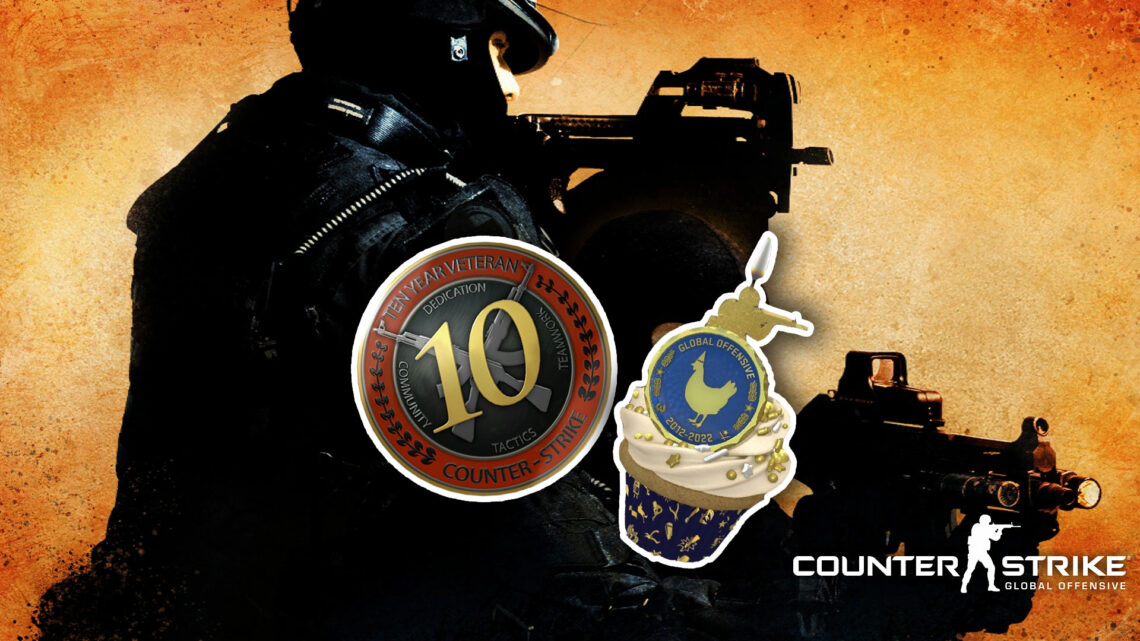 CS: GO – How to get 10 Years Birthday Coin and Veteran Coin