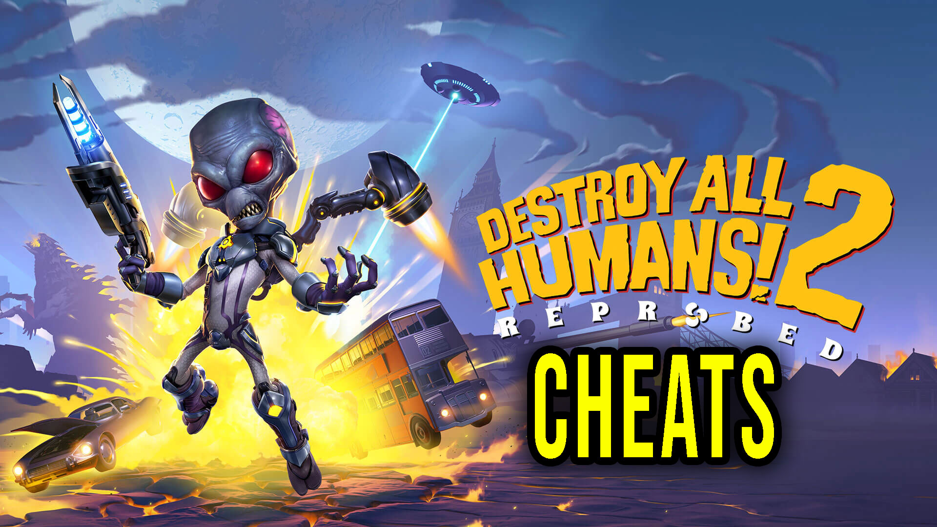 Destroy All Humans! 2 Cheats, Trainers, Codes Games Manuals