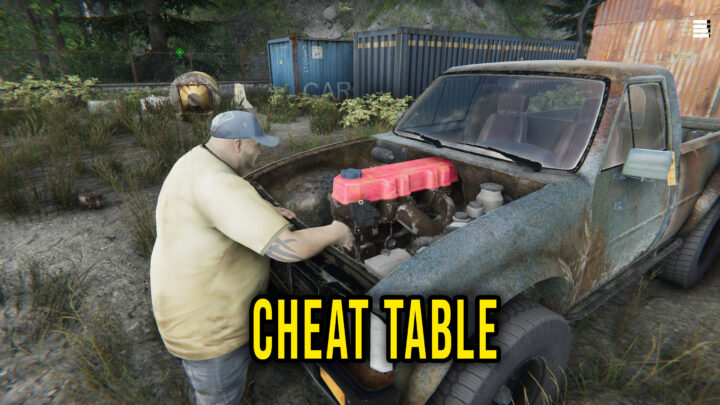 Junkyard Truck –  Cheat Table for Cheat Engine