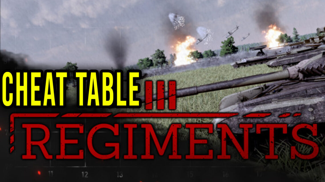 Regiments –  Cheat Table for Cheat Engine