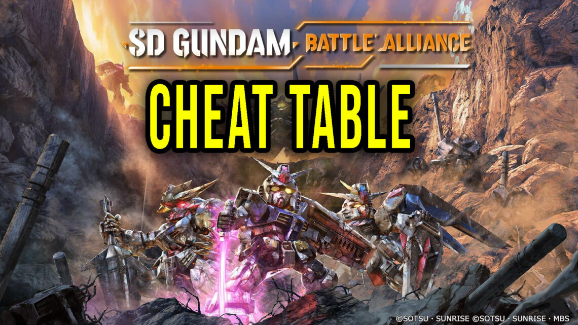 SD Gundam Battle Alliance –  Cheat Table do Cheat Engine