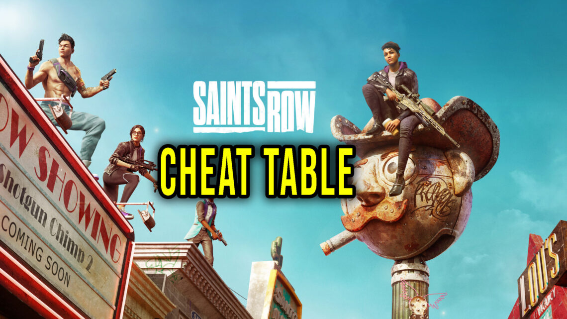 Saints Row (2022) –  Cheat Table do Cheat Engine
