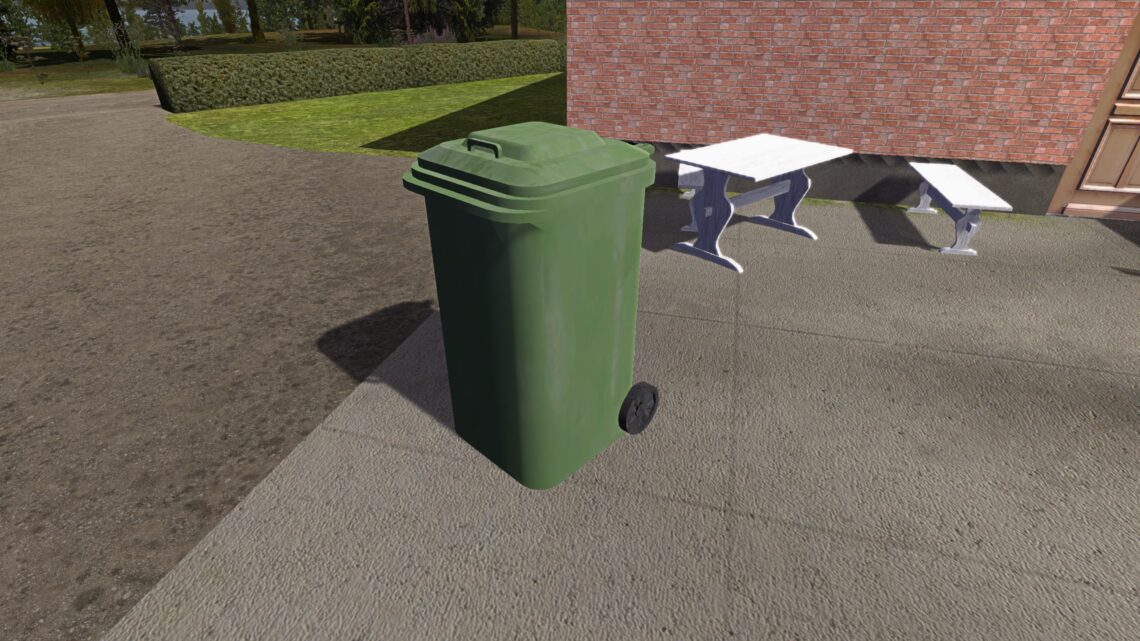 My Summer Car – Dumpsters – garbage, trash bins