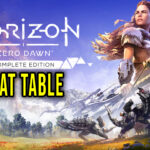 Horizon Zero Dawn -  Cheat Table for Cheat Engine