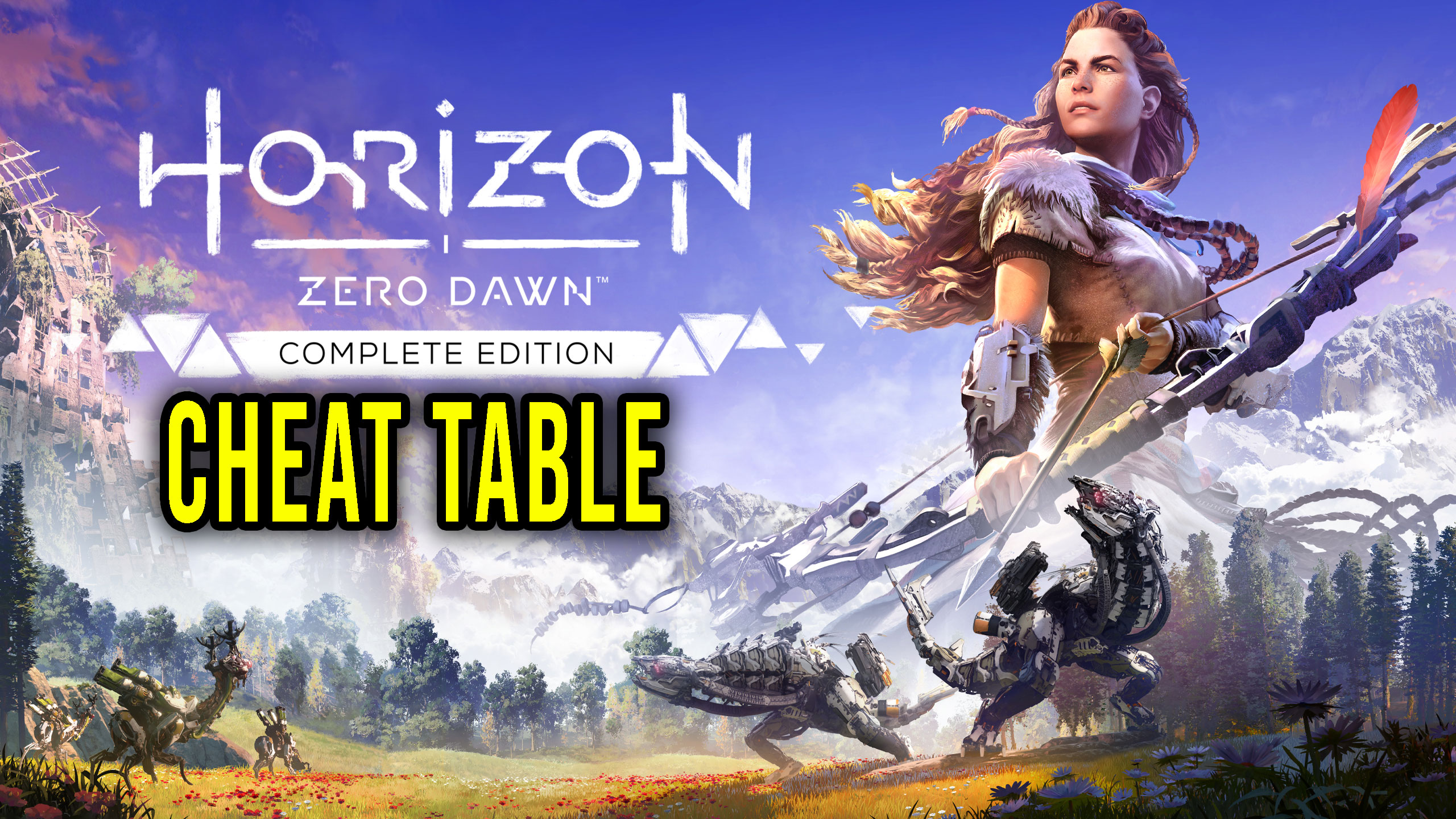 HORIZON ZERO DAWN COMPLETE EDITION, HZD, CHEATS, TRAINER, MOD