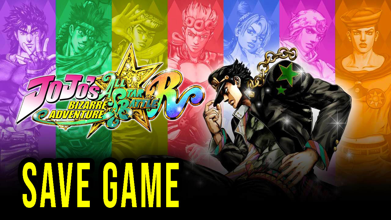 JoJo's Bizarre Adventure AllStar Battle R Save game location