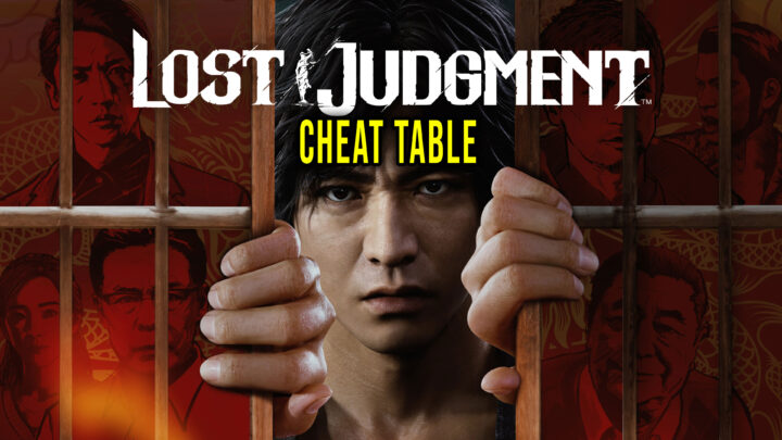 Lost Judgment –  Cheat Table do Cheat Engine