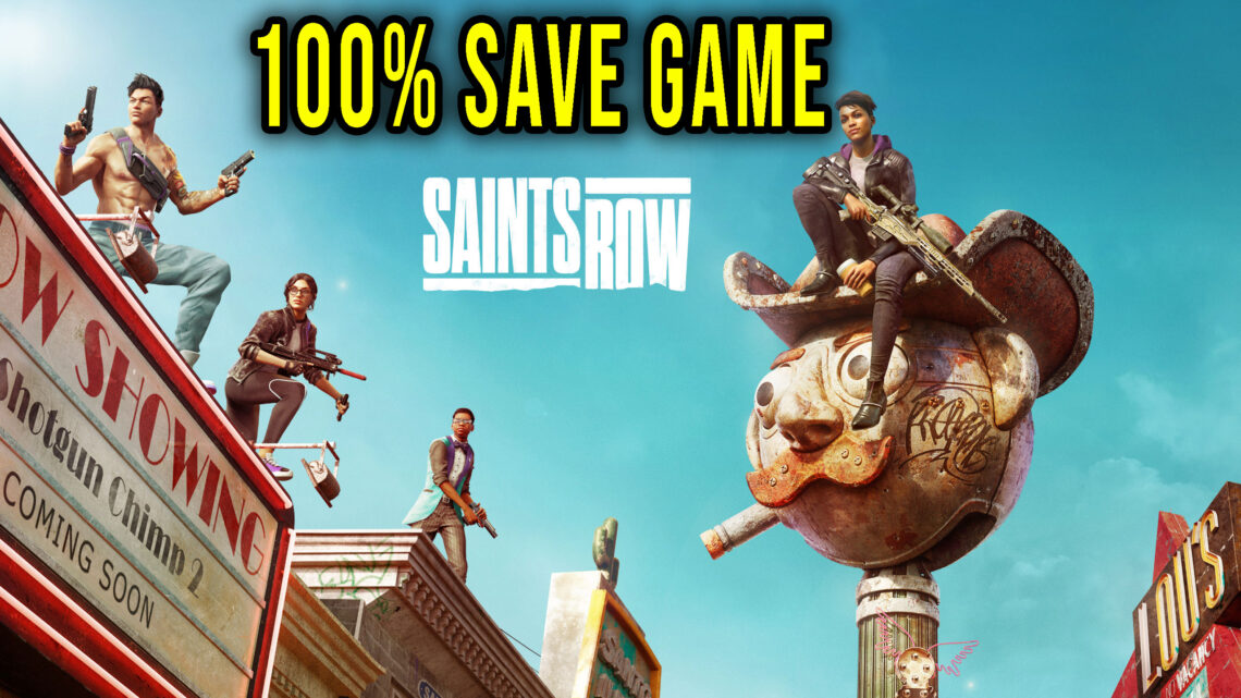 Saints Row (2022) – 100% zapis gry (save game)