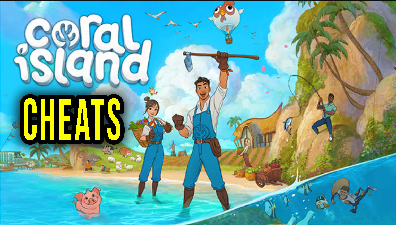 Coral Island Cheats, Trainers, Codes Games Manuals