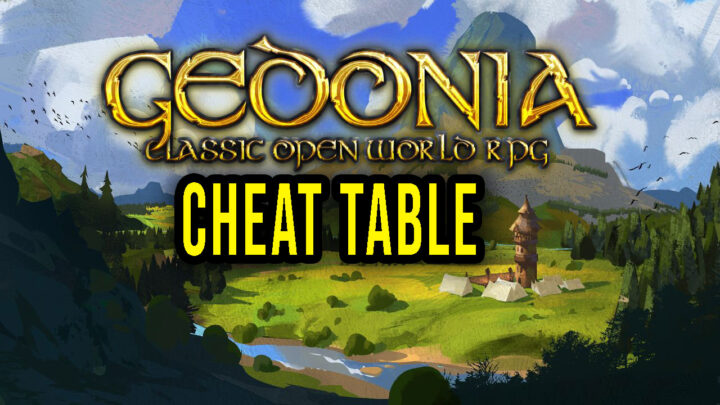 Gedonia – Cheat Table for Cheat Engine