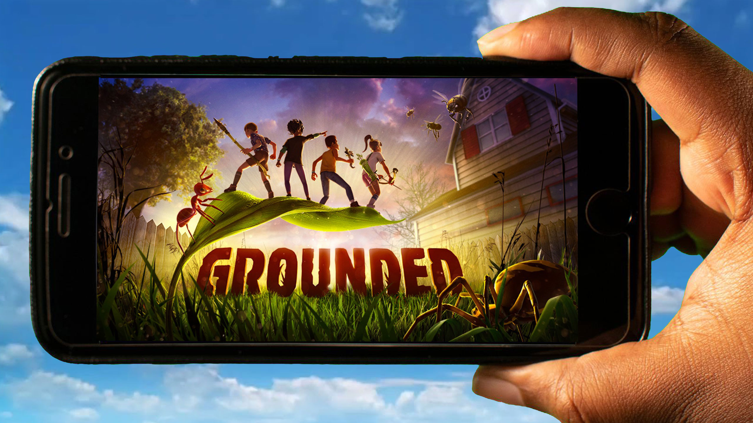 How to Play Grounded via the browser on Mobile for Android & iOS users