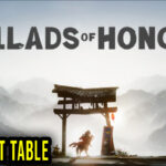Ballads of Hongye Cheat Table