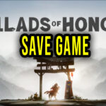 Ballads of Hongye Save Game