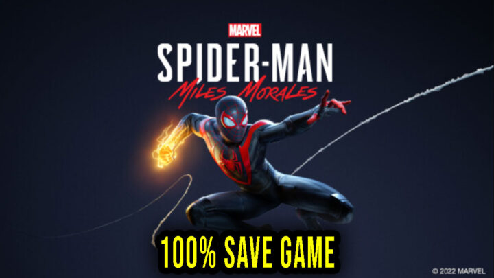 Marvel’s Spider-Man: Miles Morales – 100% Save Game
