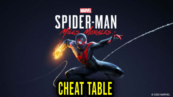 Marvel’s Spider-Man: Miles Morales – Cheat Table do Cheat Engine
