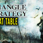 TRIANGLE STRATEGY Cheat Table