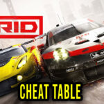 GRID 2019 Cheat Table