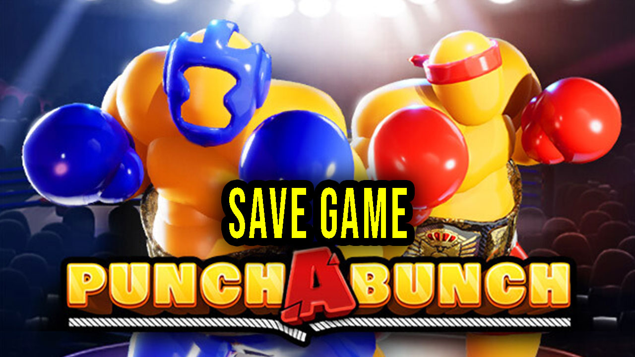 Punch A Bunch Save game location, backup, installation Games Manuals