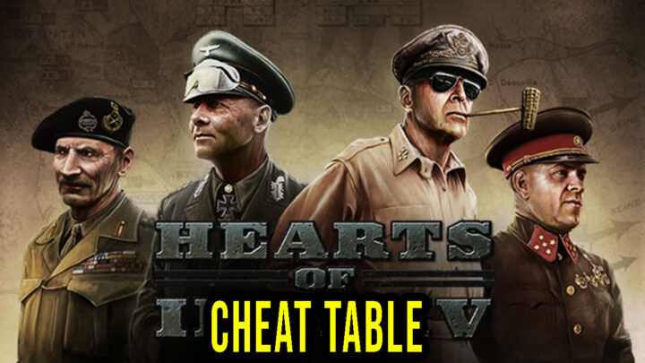 Hearts of Iron IV – Cheat Table for Cheat Engine