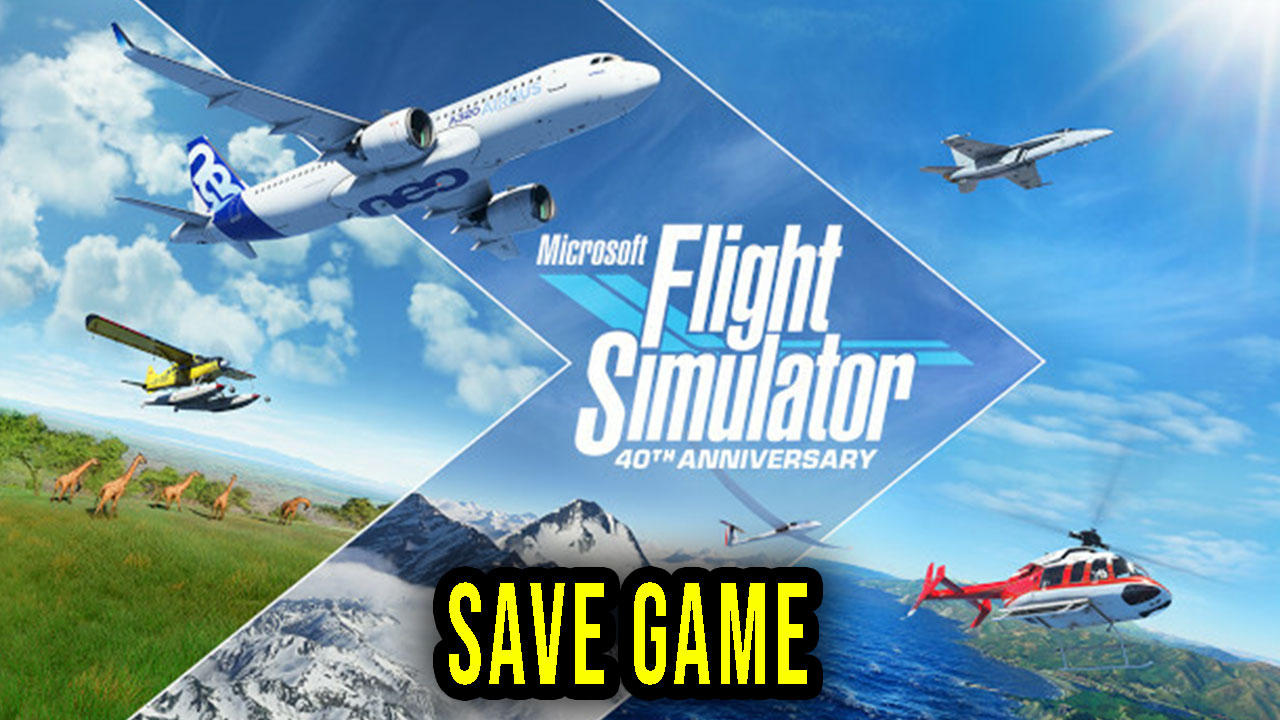 Microsoft Flight Simulator Save Game Location Backup Installation