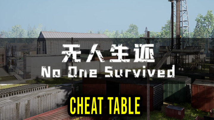 No One Survived – Cheat Table for Cheat Engine