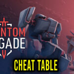 Phantom Brigade Cheat Table