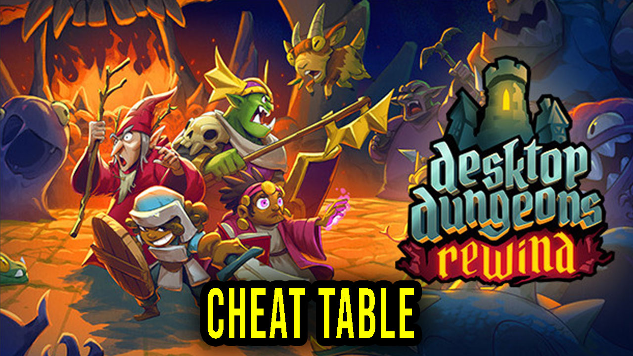 Desktop Dungeons Rewind Cheat Table for Cheat Engine Games Manuals