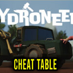 Hydroneer Cheat Table