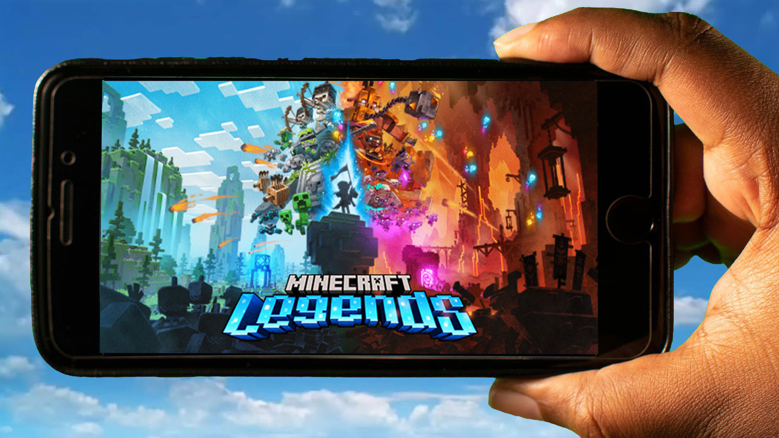 Minecraft Legends Mobile - How to play on an Android or iOS phone? - Games  Manuals