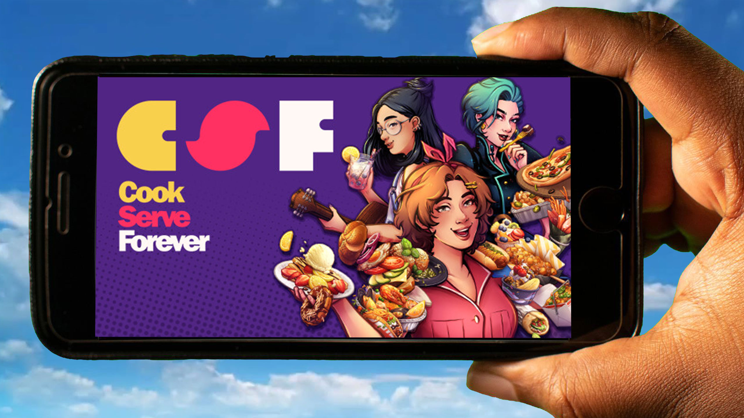 Cook Serve Forever Mobile How to play on an Android or iOS phone