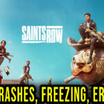 Saints Row Reboot Crash