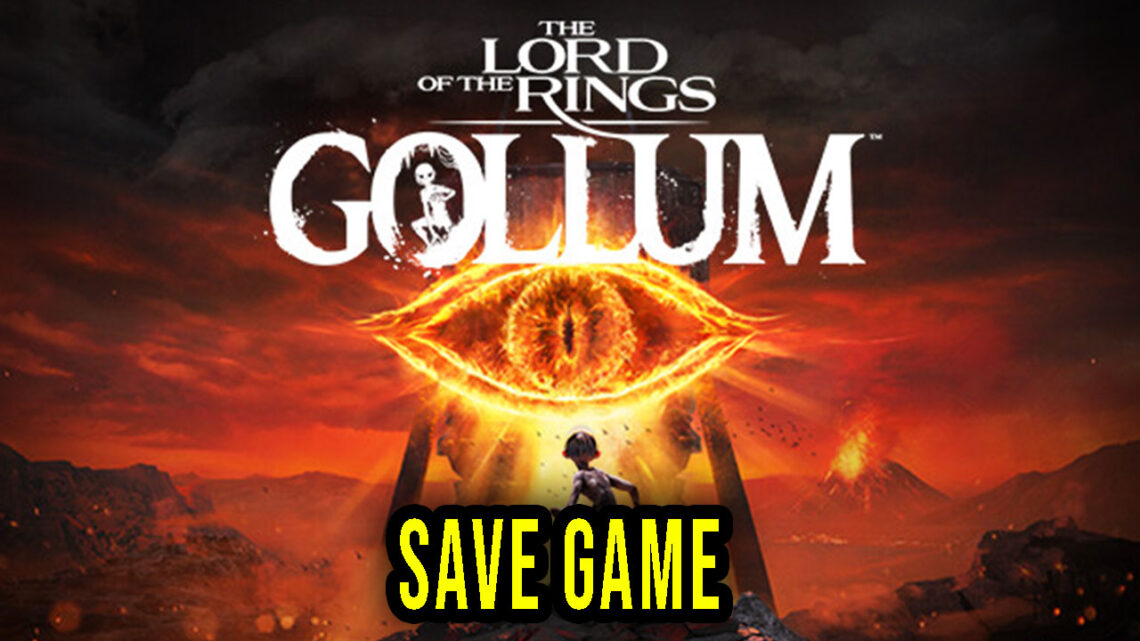 The Lord of the Rings: Gollum – Save Game – location, backup, installation