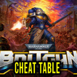 Warhammer 40,000: Boltgun - Cheat Table do Cheat Engine