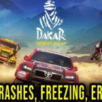 Dakar Desert Rally - Crashes, freezing, error codes, and launching problems - fix it!