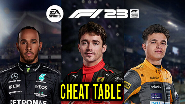 F1 23 – Cheat Table for Cheat Engine
