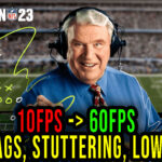 Madden NFL 23 - Lags, stuttering issues and low FPS - fix it!